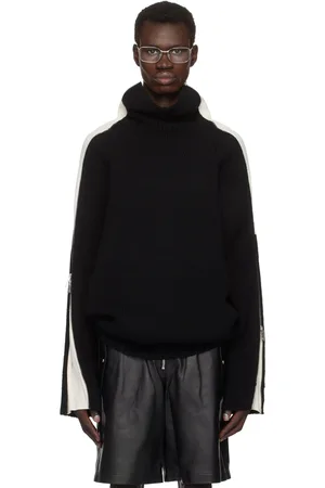 Helmut Lang Black Suitcase Turtleneck