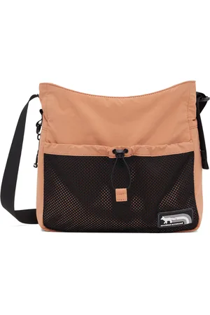Maison Kitsuné Orange Flash Fox Bag