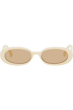 Le Specs Beige Outta Love Sunglasses