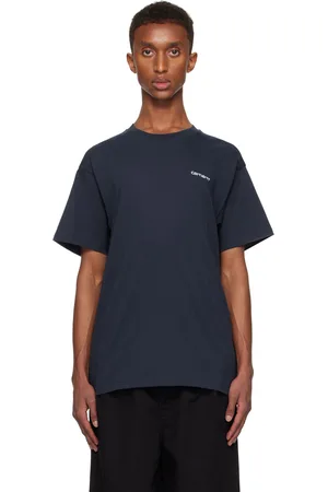 Carhartt Navy Script Embroidery T-shirt