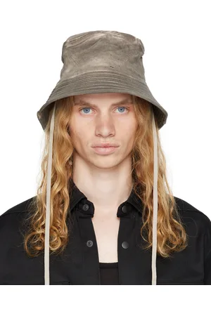 Rick Owens Gray Porterville Gilligan Bucket Hat