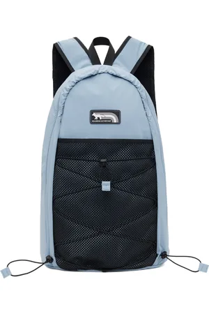 Maison Kitsuné Blue Flash Fox Backpack
