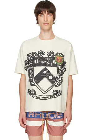 Rhude Off-White Runway Crest T-shirt