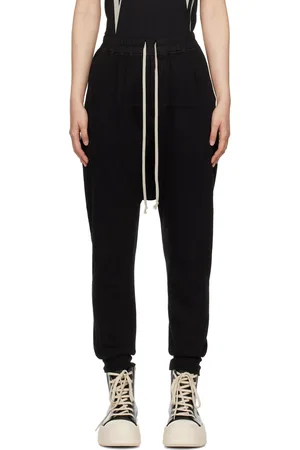 Rick Owens Black Porterville Prisoner Lounge Pants