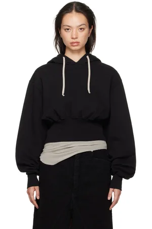Rick Owens Black Porterville Tatlin Hoodie