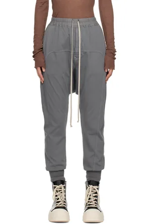 Rick Owens Gray Porterville Prisoner Lounge Pants