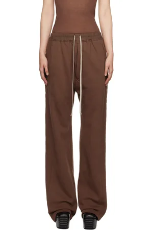 Rick Owens Brown Porterville Pusher Lounge Pants