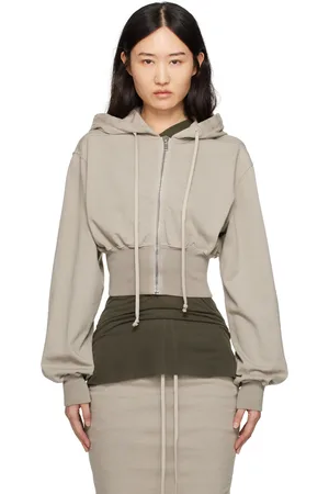 Rick Owens Off-White Porterville Tatlin Zipped Hoodie