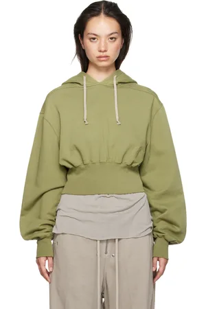 Rick Owens Khaki Porterville Tatlin Hoodie