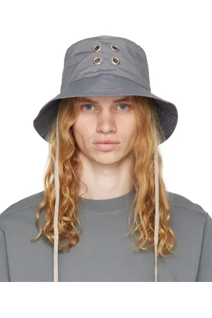 Rick Owens Gray Porterville Gilligan Bucket Hat