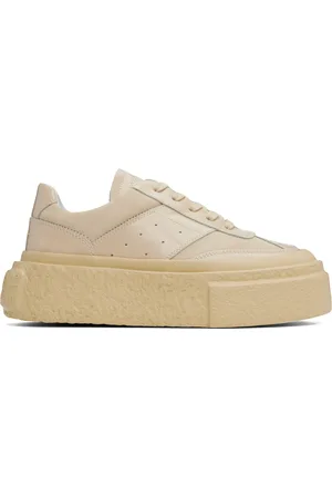 Maison Margiela Beige Chunky Gambetta Sneakers