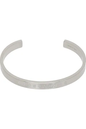 Maison Margiela Silver Numeric Cuff Bracelet