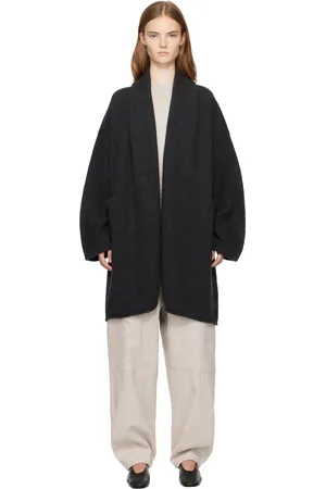 Lauren Manoogian Black Taper Coat