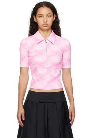 SANDY LIANG Pink Camper Polo