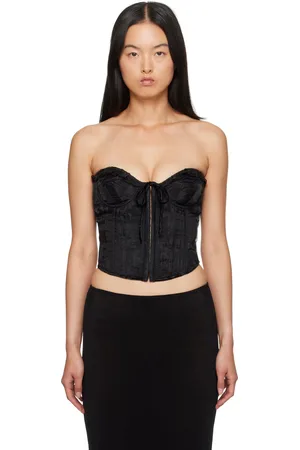 DANIELLE GUIZIO Pintuck Corset