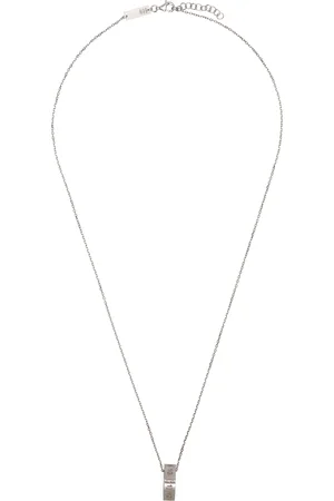 Silver Number Reference Necklace