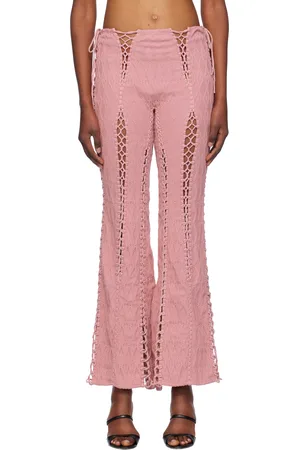 Isa Boulder Pink Louise Flare Lounge Pants