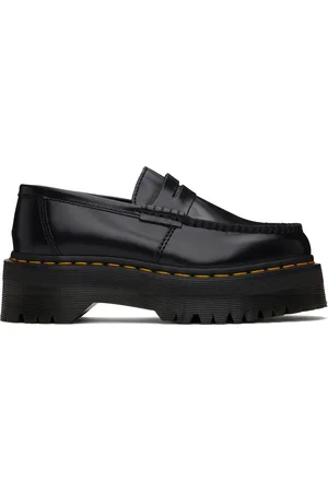 Dr. Martens Black Penton II Quad Loafers