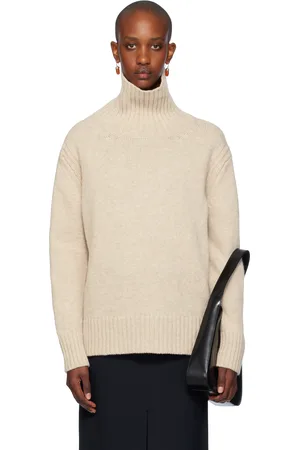 &Daughter Beige Fintra Tunic Turtleneck