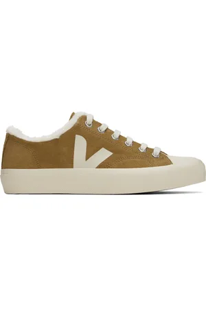 Veja Brown Wata II Low Winter Suede Sneakers