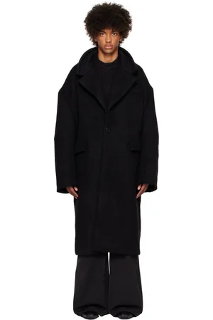 Entire Studios Black Basilica Coat