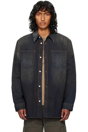 Acne Studios Blue Faded Denim Shirt