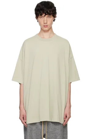 FEAR OF GOD Gray Heavy Cotton T-shirt