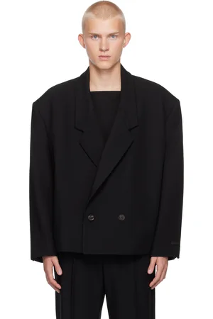 FEAR OF GOD Wool Gabardine Cropped Blazer