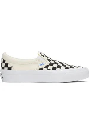 Vans Black & White Premium Slip-On 98 Sneakers