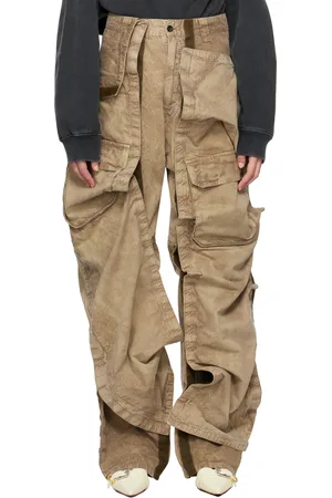 Y / PROJECT Khaki Velcro Cargo Pants