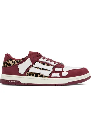 AMIRI Leopard Skel-Top Sneakers