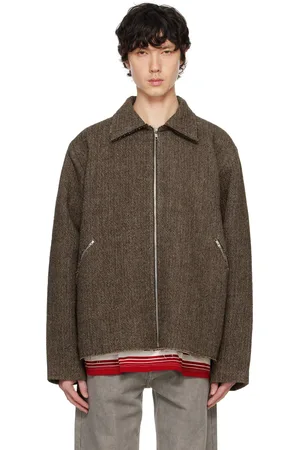 Camiel Fortgens Brown Simple Jacket