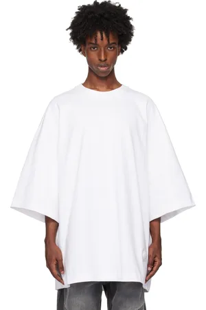 Alexander Wang White Oversized Drop-Sleeve T-shirt