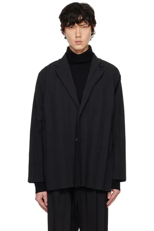 Issey Miyake Black Edge Ensemble Blazer