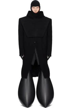 Rick Owens Black Porterville Ricks Tatlin Coat