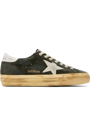 Golden Goose Green Super-Star High Foxing Sneakers