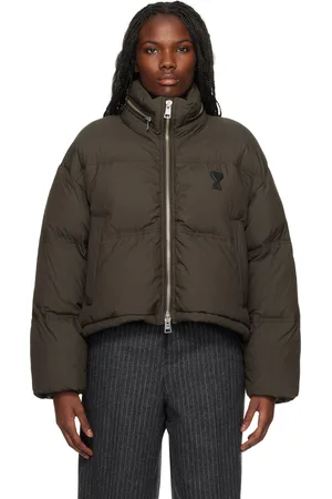 Ami Brown Ami de Coeur Down Jacket