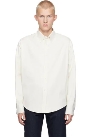 Ami Off-White Ami de Coeur Boxy Fit Shirt