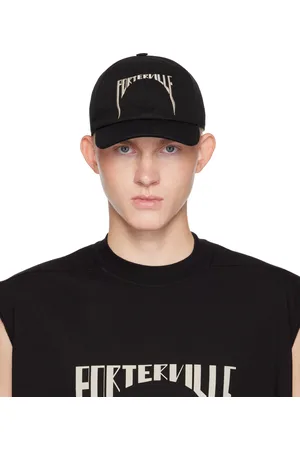 Rick Owens Black Porterville Baseball Cap