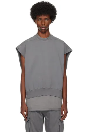 Rick Owens Gray Porterville Jumbo Tatlin Sweatshirt