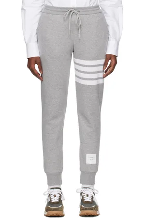 Thom Browne Gray Classic Loopback 4-Bar Sweatpants