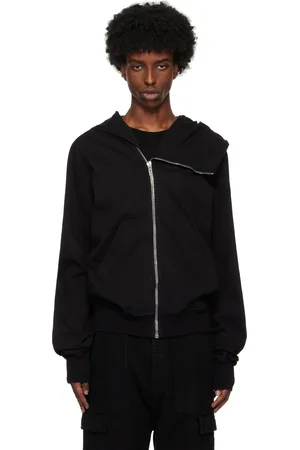 Rick Owens Black Porterville Mountain Hoodie