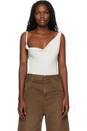 Entire Studios Off-White Torbid Bodysuit