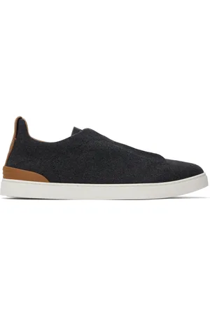 Ermenegildo Zegna Gray #UseTheExisting Triple Stitch Sneakers