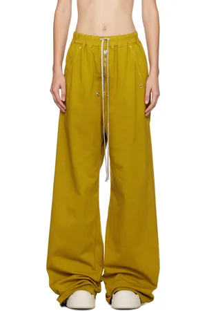 Rick Owens Yellow Porterville Geth Belas Lounge Pants