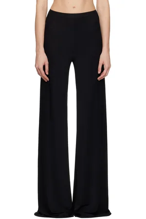 Rick Owens Black Porterville Farrah Bias Lounge Pants