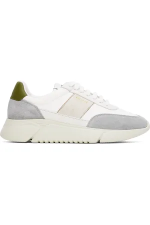 Axel Arigato White & Gray Genesis Vintage Runner Sneakers