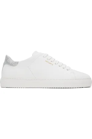 Axel Arigato White & Silver Clean 90 Sneakers