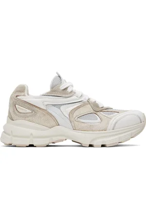 Axel Arigato Beige & Gray Marathon Runner Sneakers