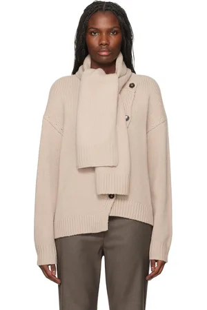 THE GARMENT Beige Canada Scarf Cardigan